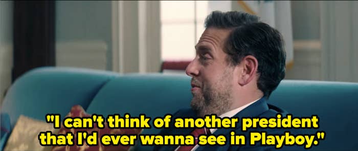 Jonah saying he can&#x27;t think of another president he&#x27;d ever wanna see in Playboy