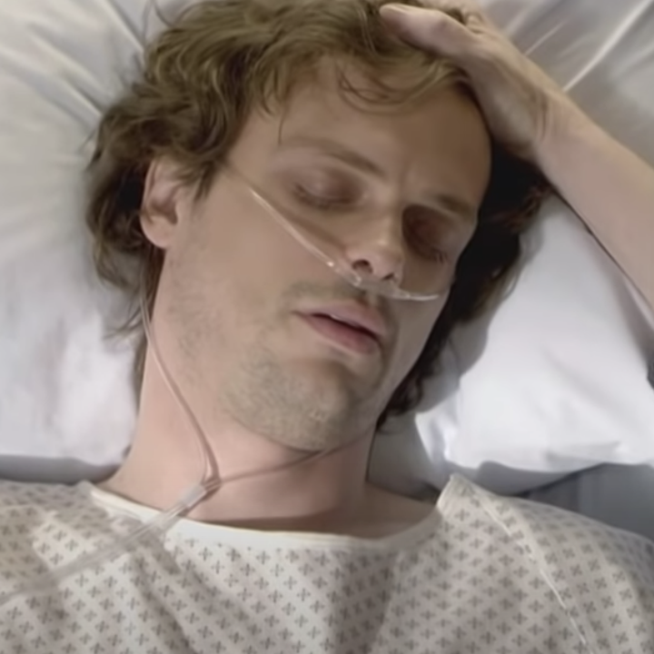 Spencer in the hospital