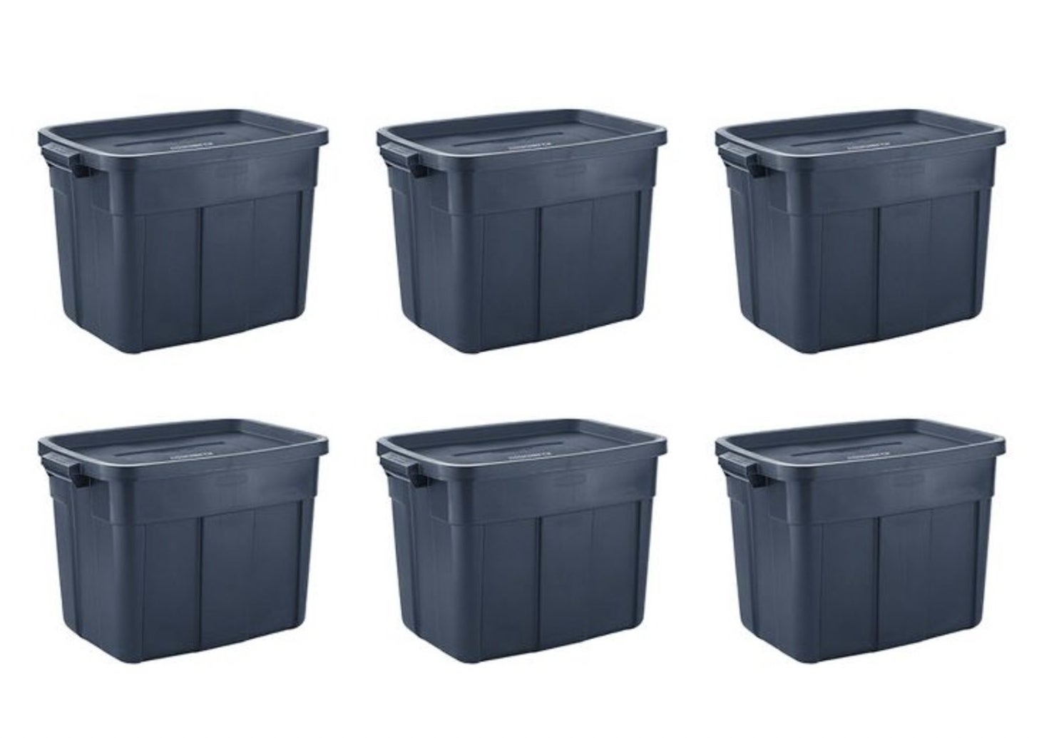 The six storage bins