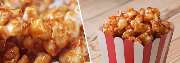 材料3つでやみつき 切り餅でキャラメルポップコーン