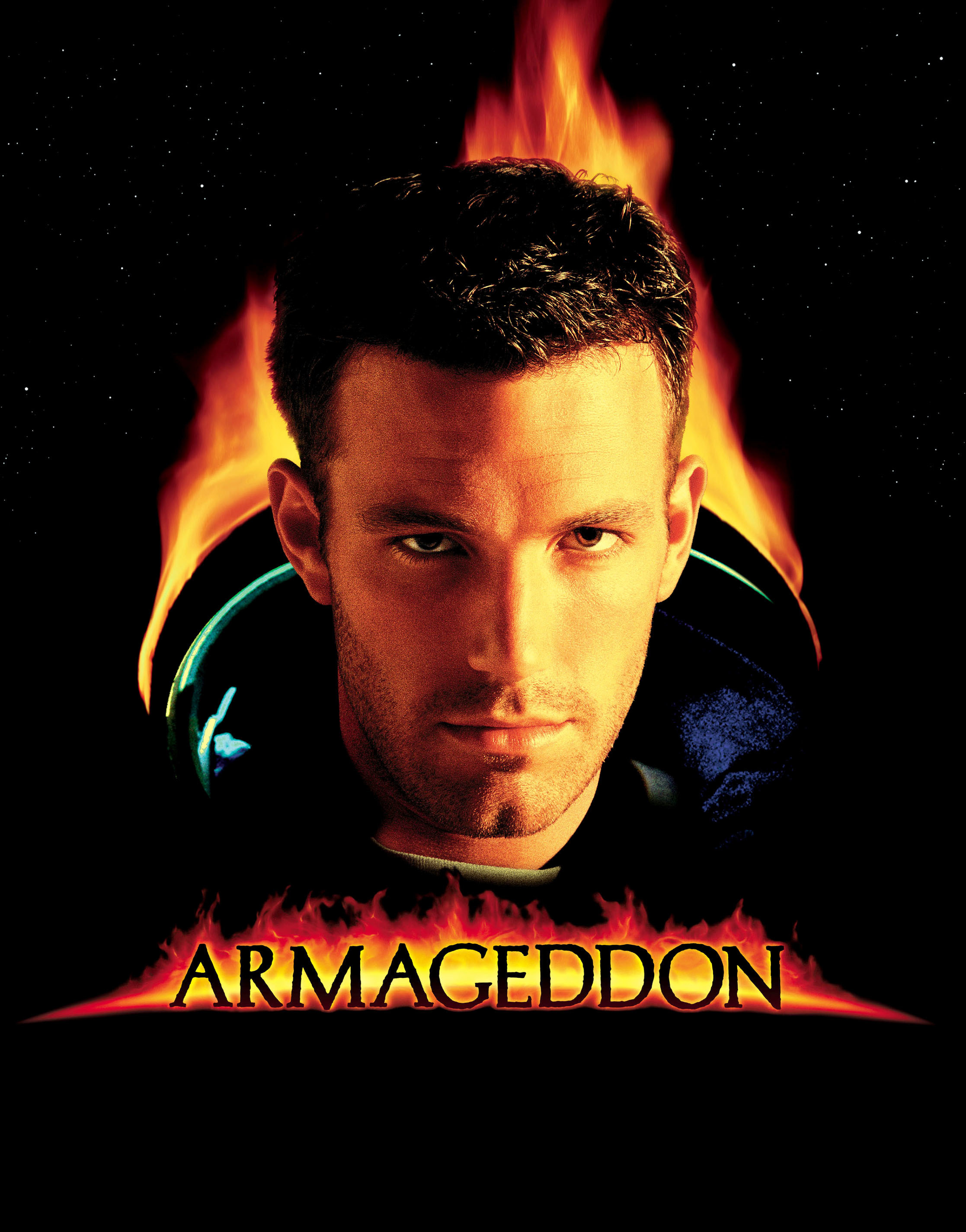 Affleck on the Armageddon poster