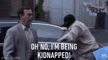 Charles from Brooklyn 99 being kidnapped