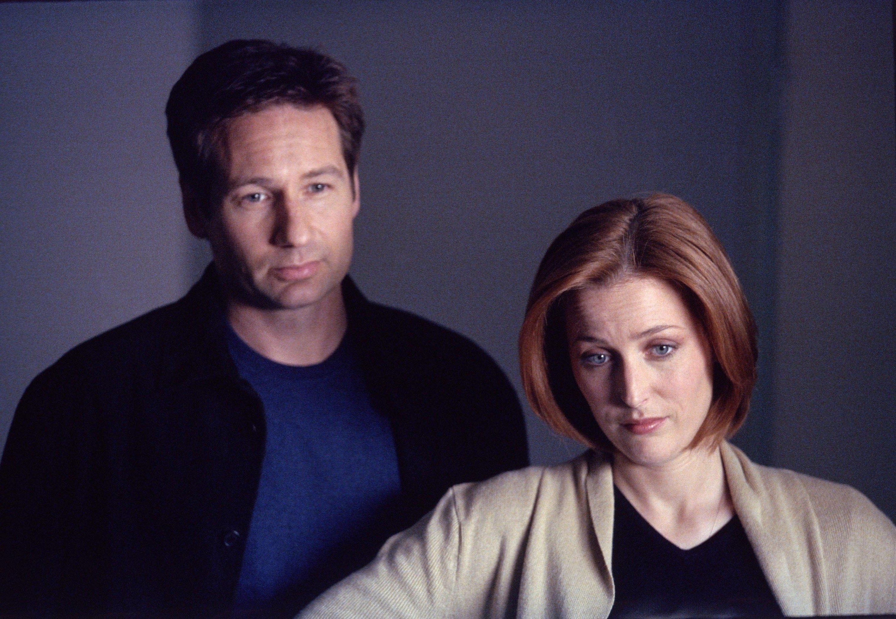 Gillian Anderson and David Duchovny on &#x27;The X-Files&#x27;
