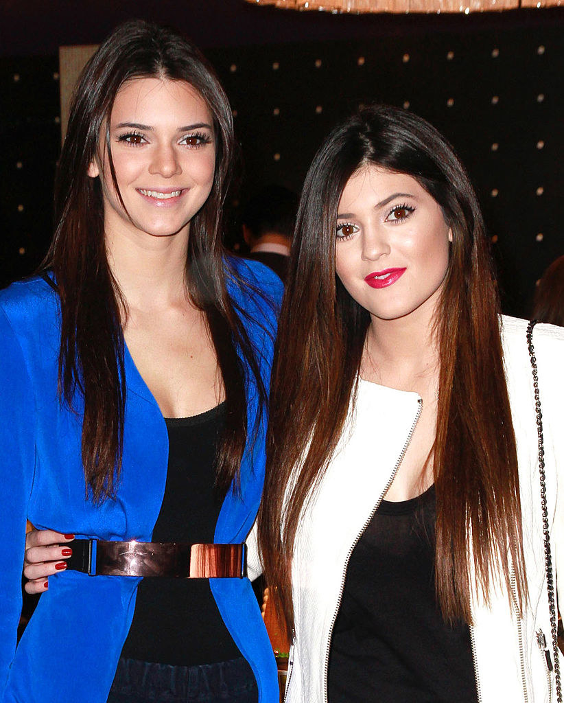 Kendall and Kylie on a red carpet
