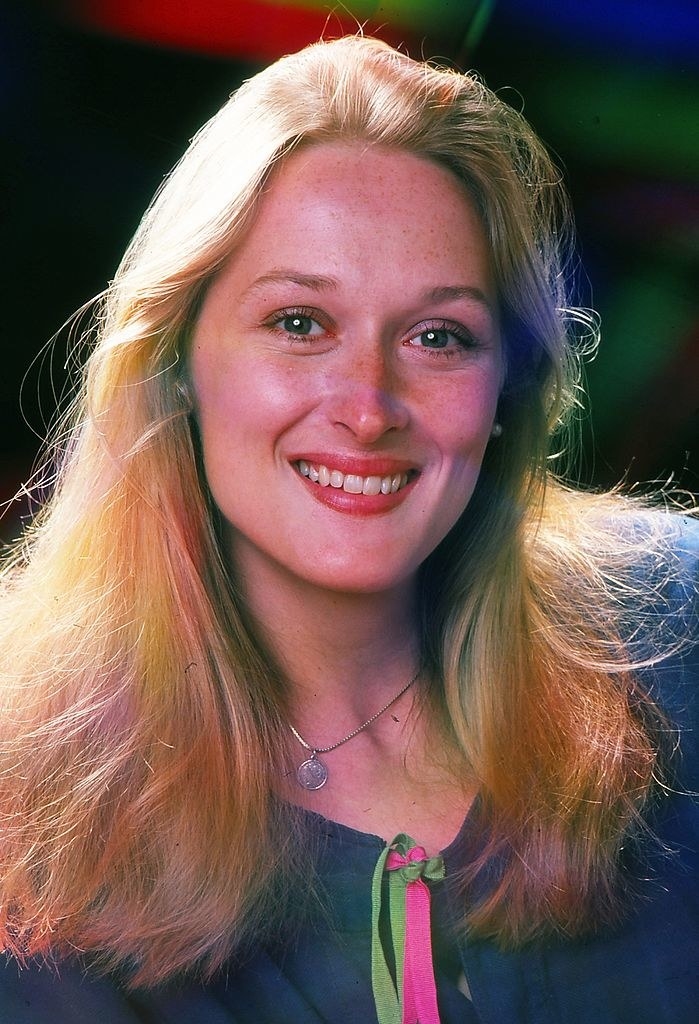 Meryl smiling in 1976