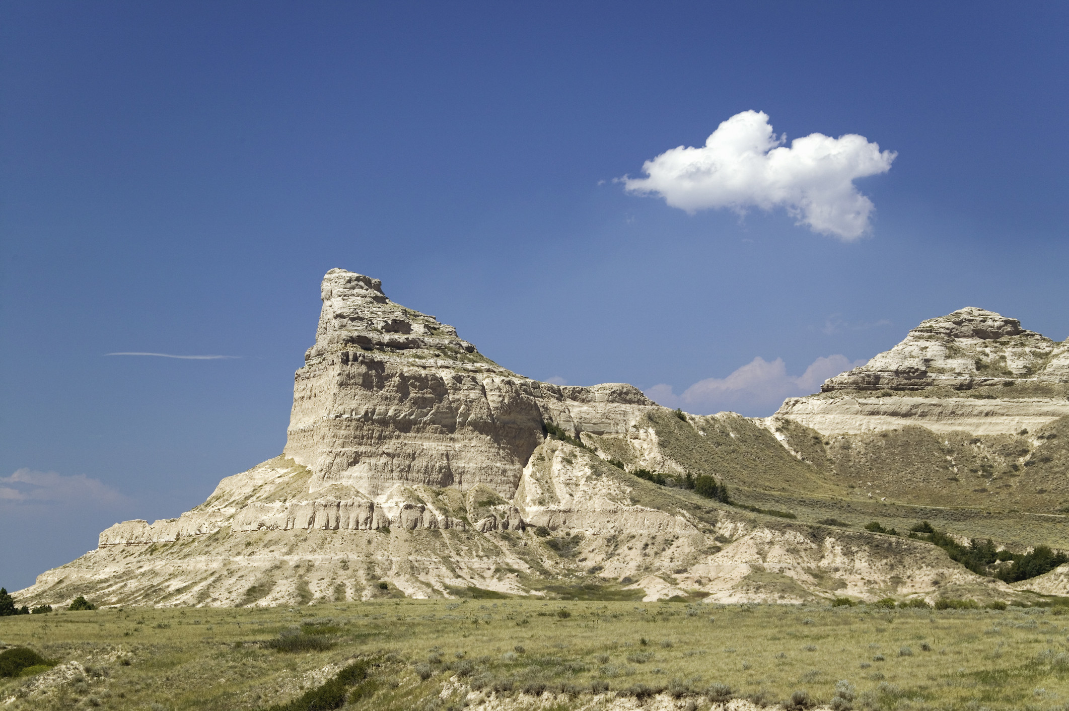 a rock formation in Nebraska