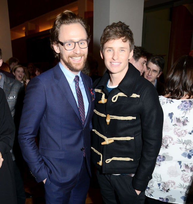 Tom Hiddleston and Eddie Redmayne