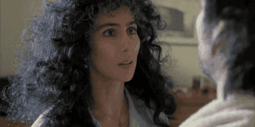 Cher saying snap out of it in Moonstruck