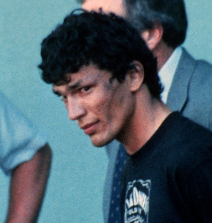 Richard Ramirez getting arrested and escorted out of his home