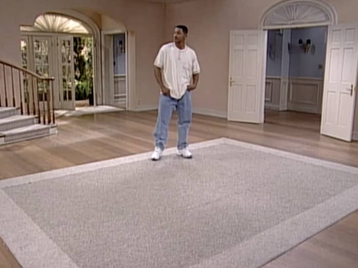 Will Smith standing alone in the living room in the series finale of &quot;The Fresh Prince of Bel-Air&quot;