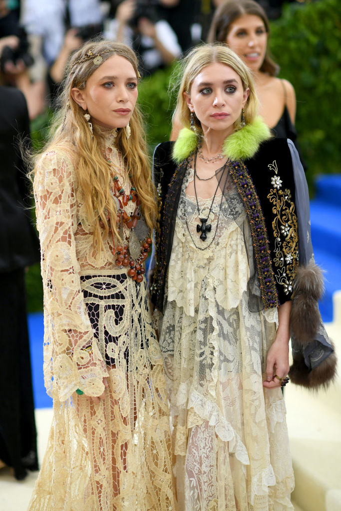 Mary-Kate and Ashley Olsen at the 2017 Met Gala
