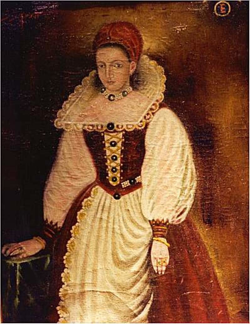 A portrait of Countess Elizabeth Bathory
