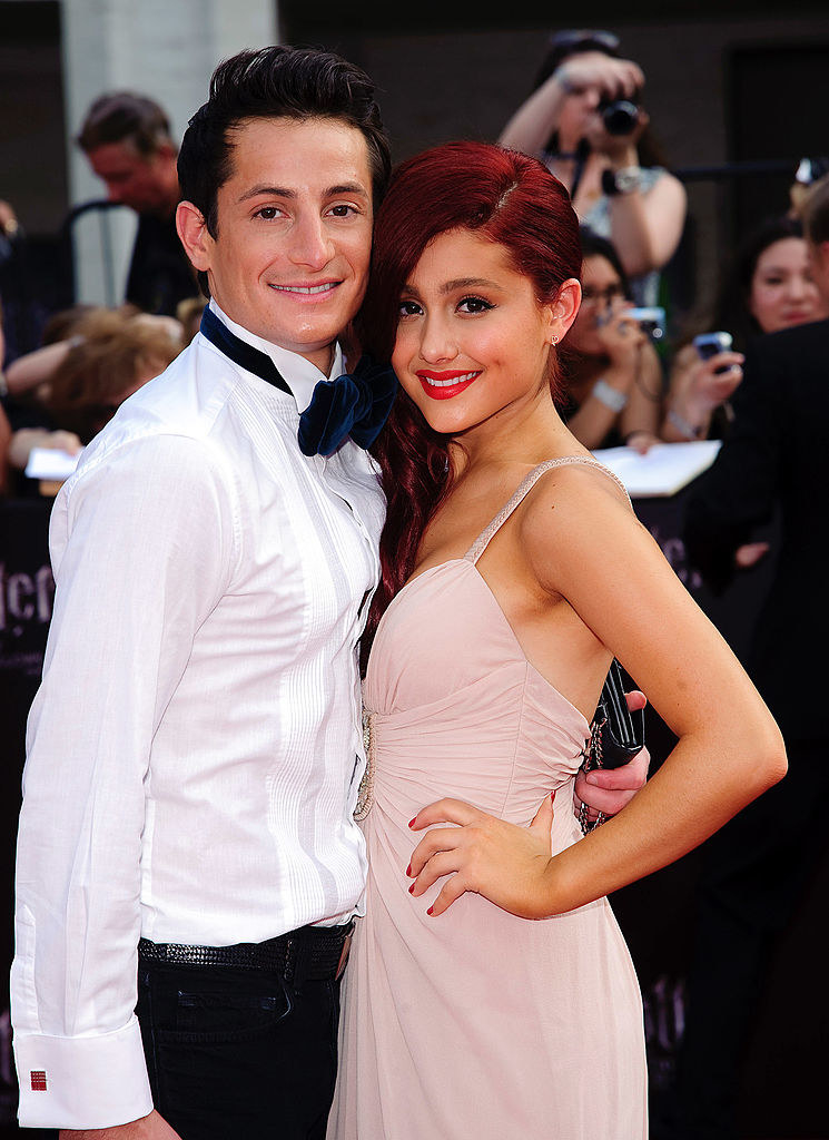 Ariana and Frankie on a red carpet
