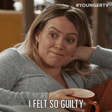 Hillary Duff on &quot;Younger&quot; saying &quot;I felt so guilty.&quot;