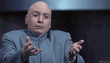 Gif of Doctor Evil in Austin Powers sadly beckoning someone to hug him