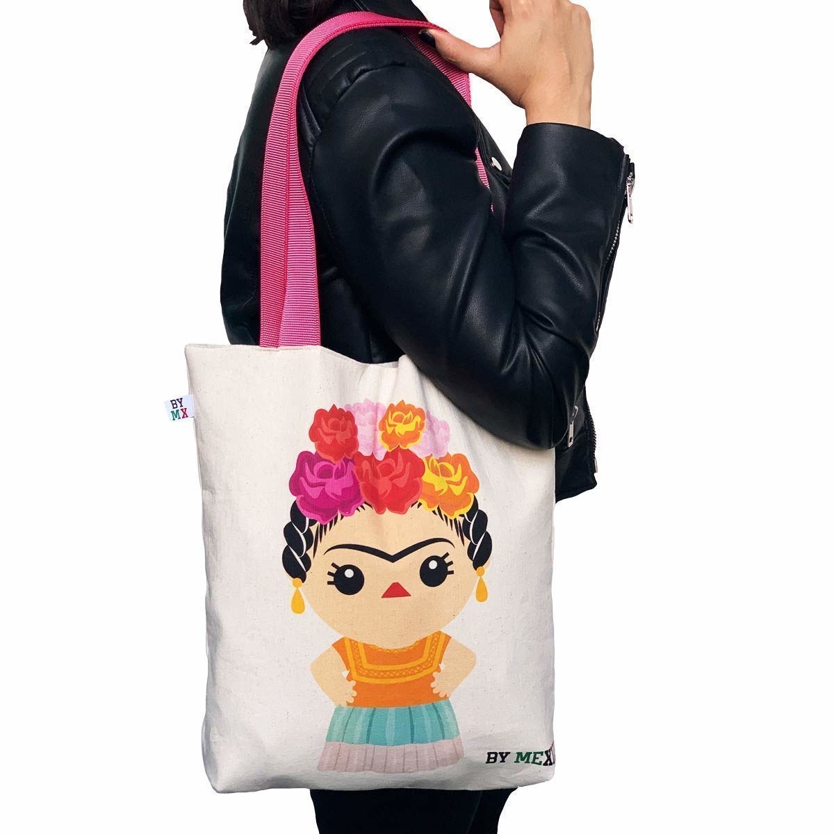 bolsa con la imagen de Frida Kahlo