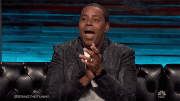 Kenan Thompson claps and cheers on &quot;Bring the Funny&quot; on NBC