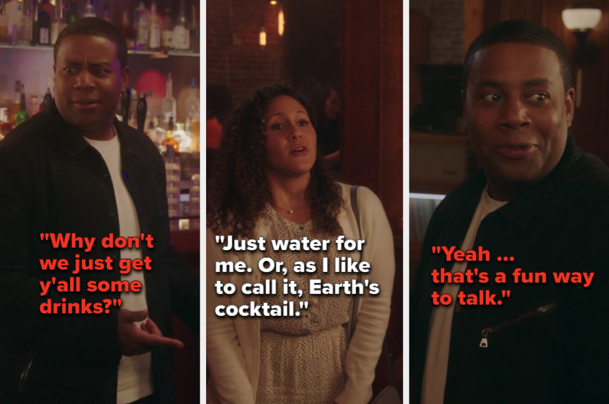 Kenan is not hitting it off with his date he met on a dating app, who refers to water as &quot;Earth&#x27;s cocktail&quot;