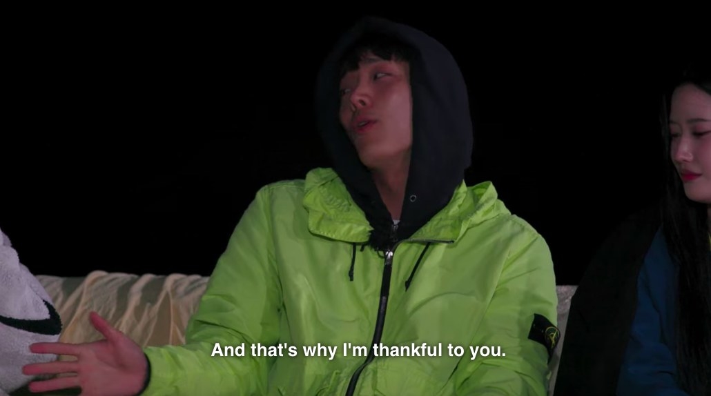 Se-hoon tells So-yeon he&#x27;s thankful to her