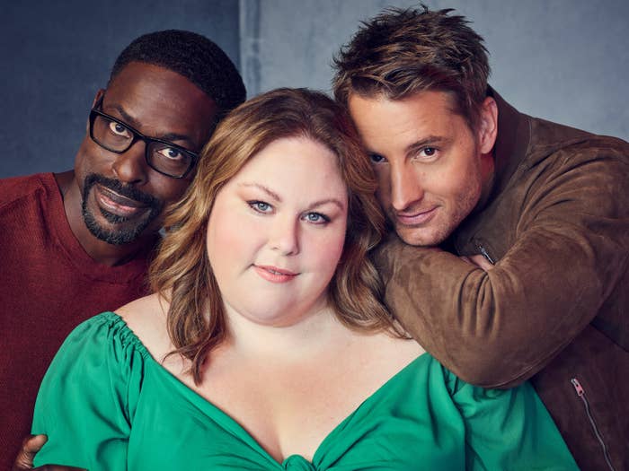 Sterling K. Brown, Chrissy Metz and Justin Hartley