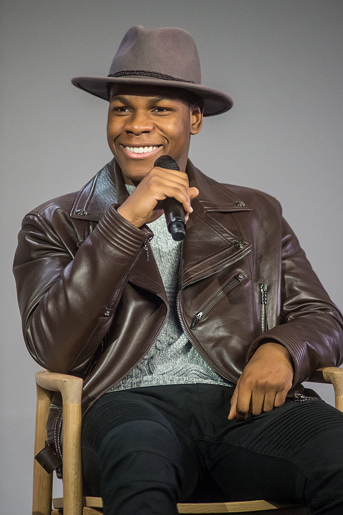 Boyega attends Meet The Actor "Star Wars: The Force Awakens"