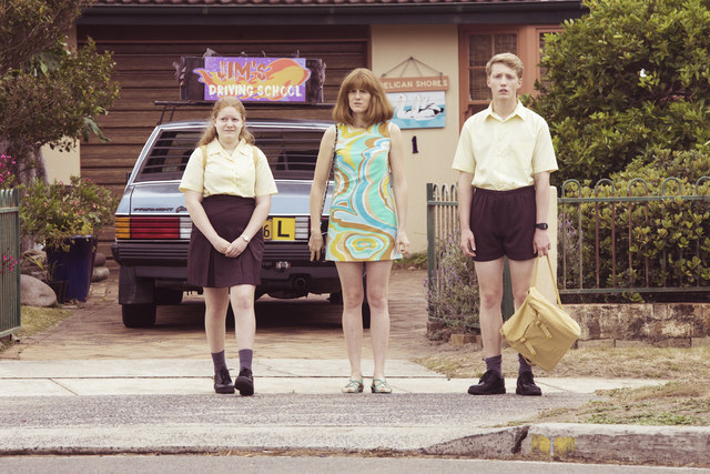 a still of Sammy and her two children from Frayed