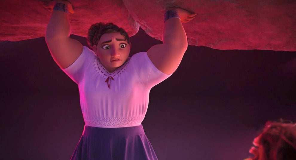 This Woman Looks Just Like Luisa In Encanto