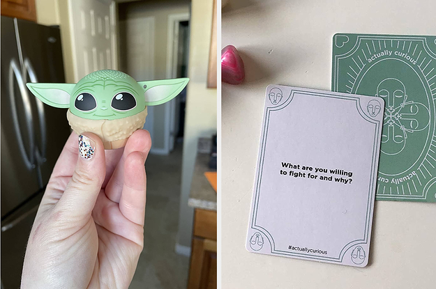 mini baby yoda bluetooth speaker actually curious intimate card game