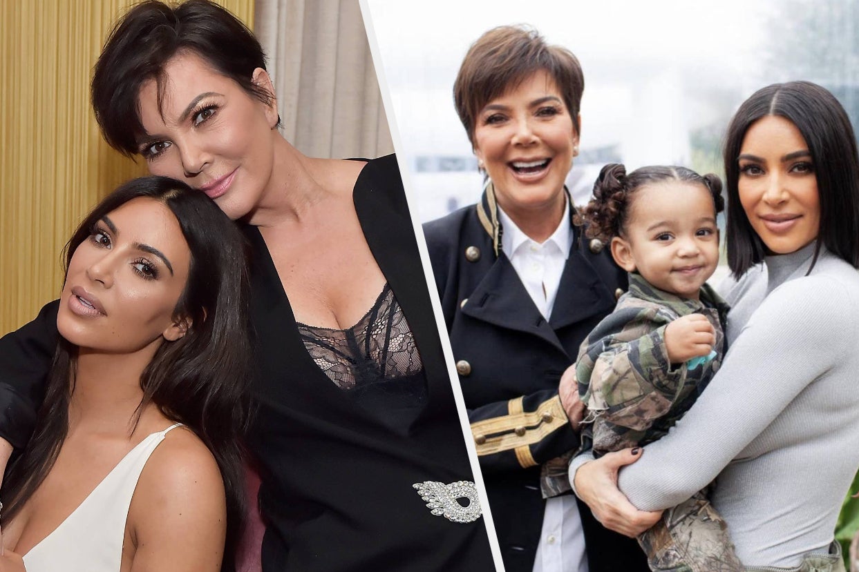 Kris Jenner Literally Deleted Her Birthday Tribute To Chicago West After She Accidentally Included An Unedited Photo Of Her And Kim Kardashian