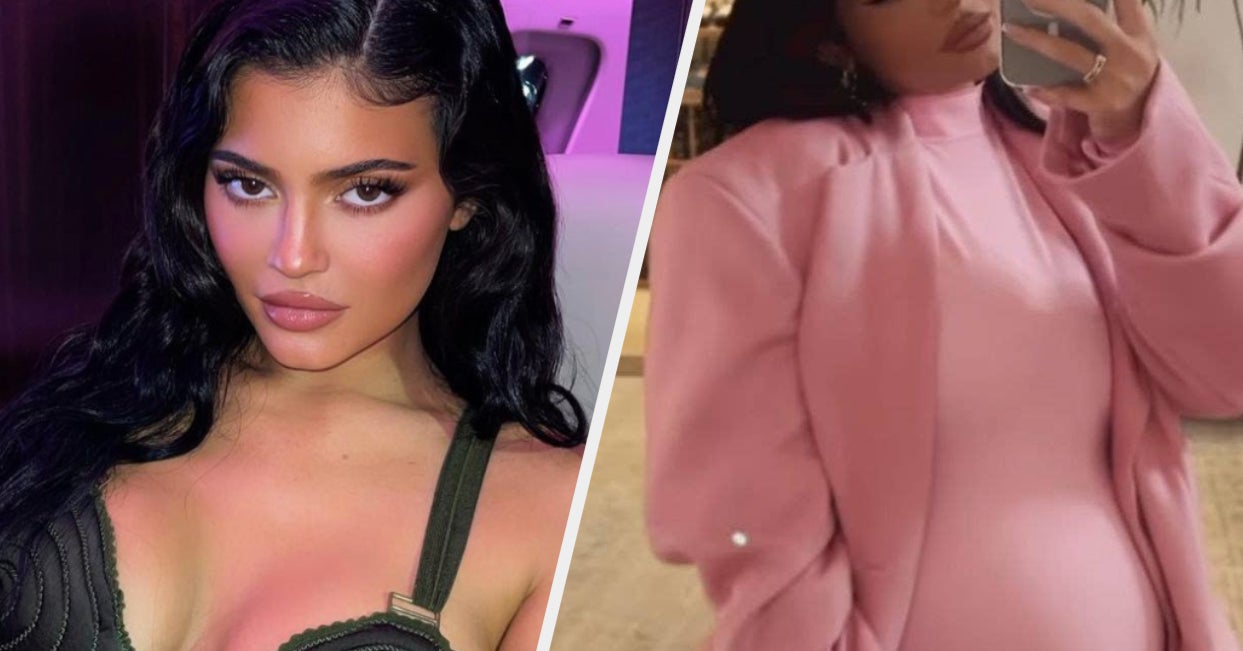 Kylie Jenner Posted A Baby Bump Picture After TikTok Theories That She ...