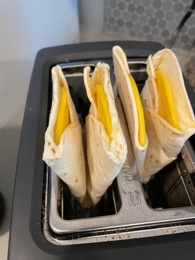 Taco Shell Toaster : r/foodhacks