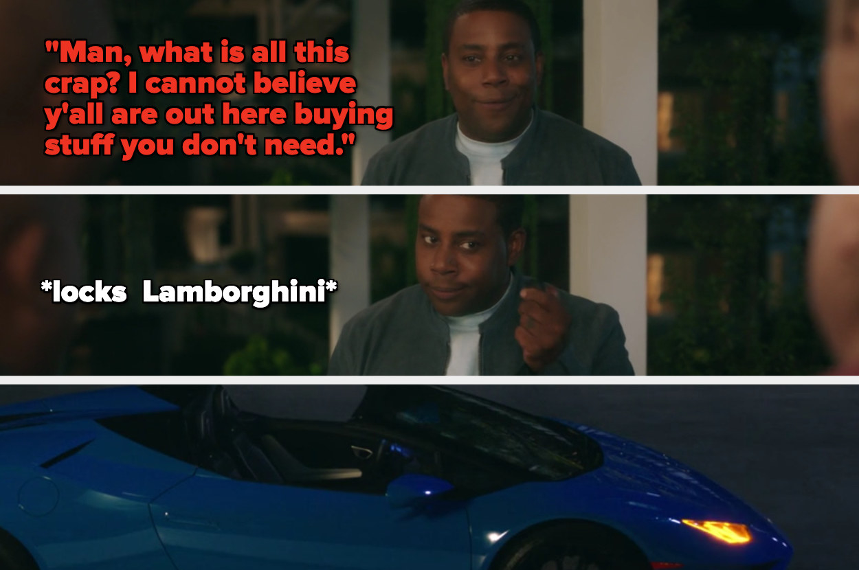 Kenan pulls up with a new Lamborghini but criticizes Pam and Gary for investing in Smoothie Lyfe