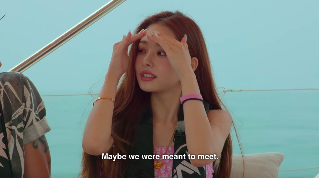 Ji-a says &quot;Maybe we were meant to meet&quot;