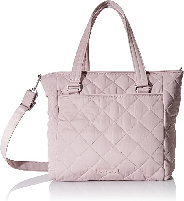 quilted tote bag