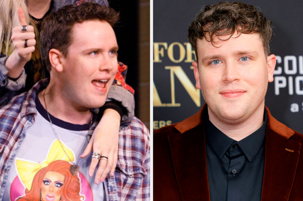 Henson is on the left pictured of stage performing in the &quot;Mean Girls&quot; production. On the right he&#x27;s at the premiere of &quot;A Journal for Jordan&quot;