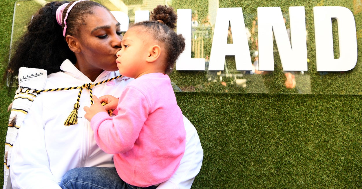Serena Williams Shared A Video Of Her Daughter Olympia Playing Tennis, And OMG Talent Really Does Run In The Family
