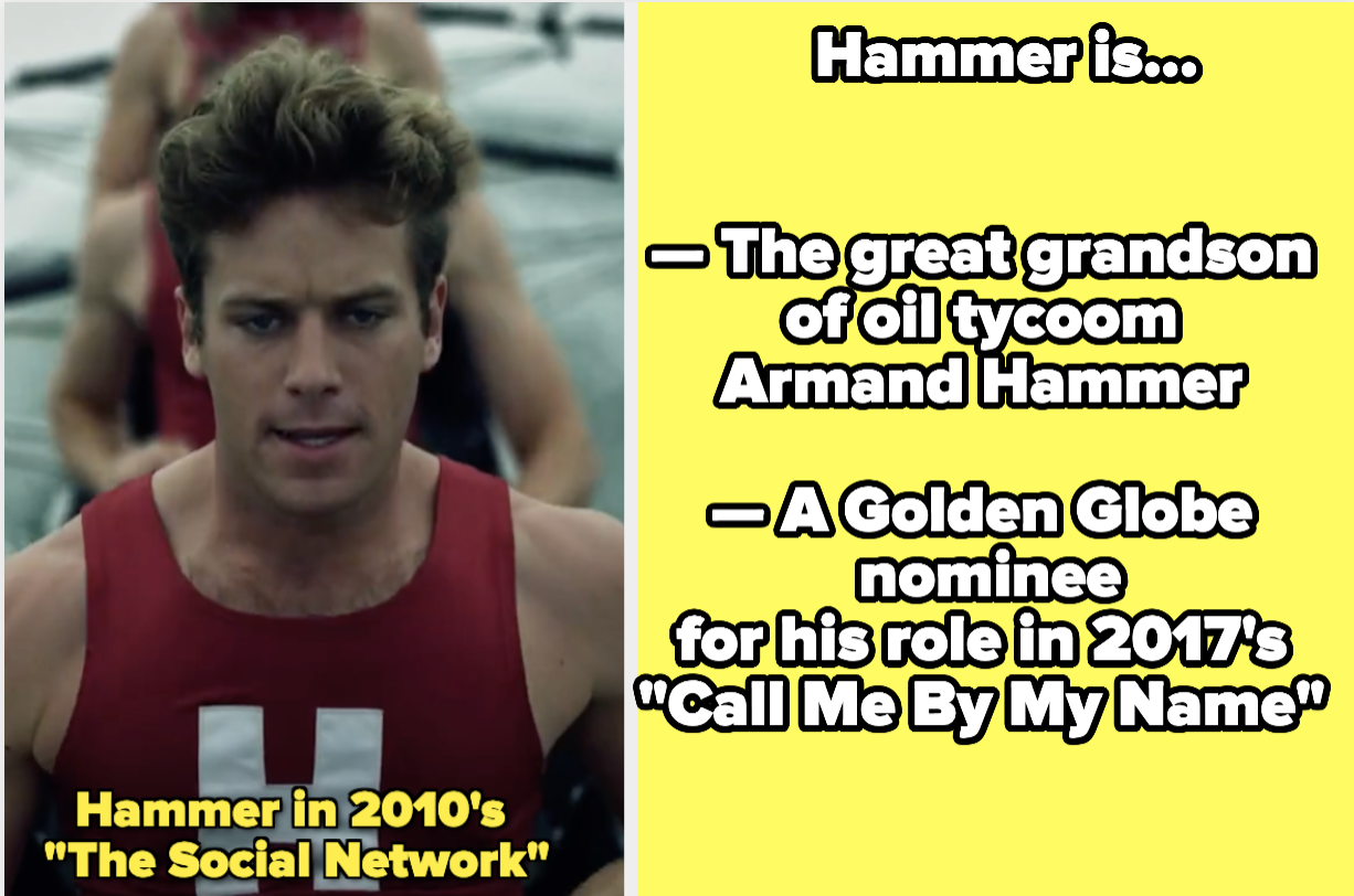 Hammer in 2010&#x27;s the social network