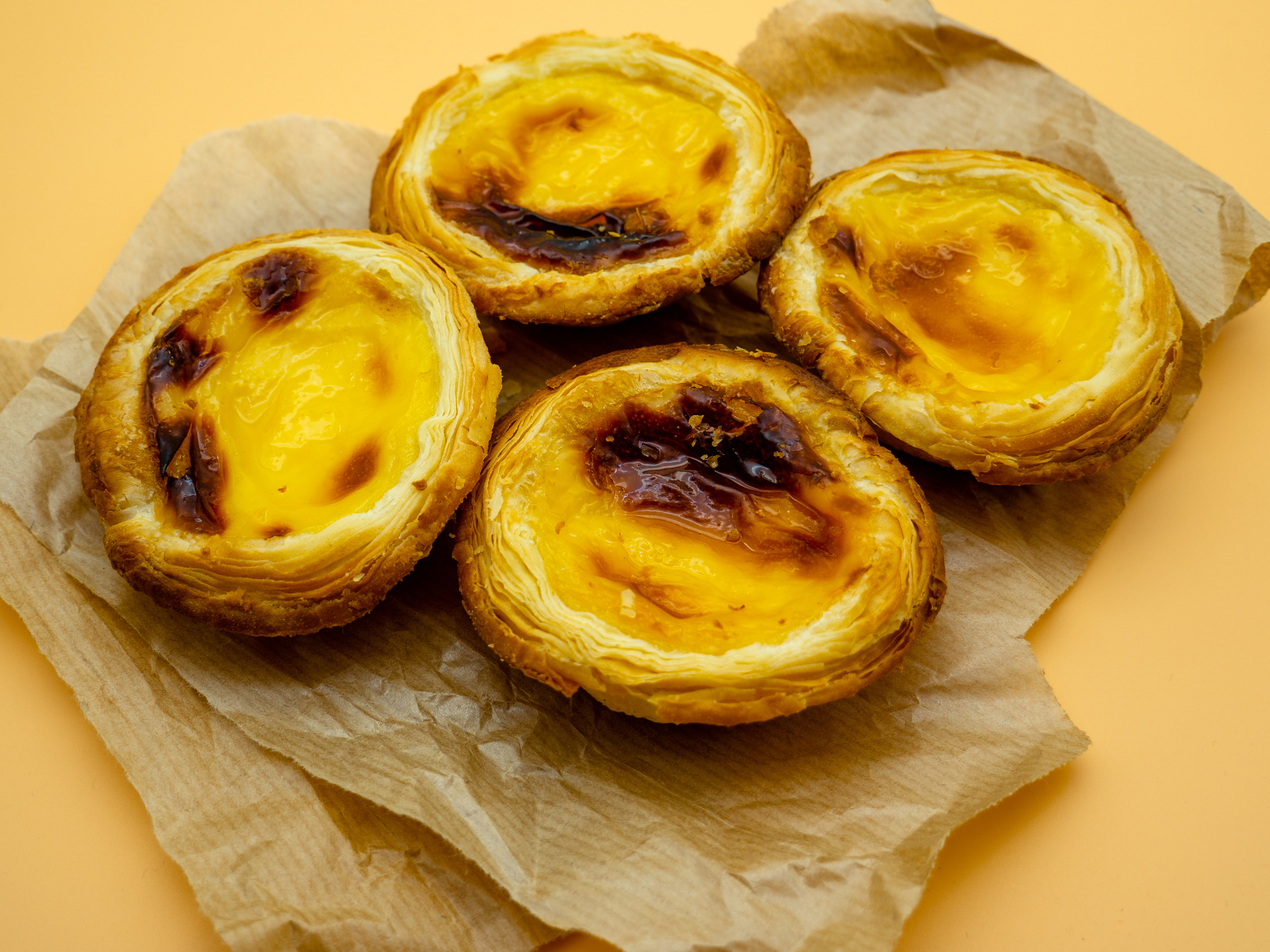 traditional dessert pasteis de nata