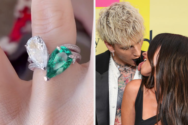 Megan Fox's Engagement Ring Was Designed With Thorns So It Will Be Painful To Remove, And That's So On Brand