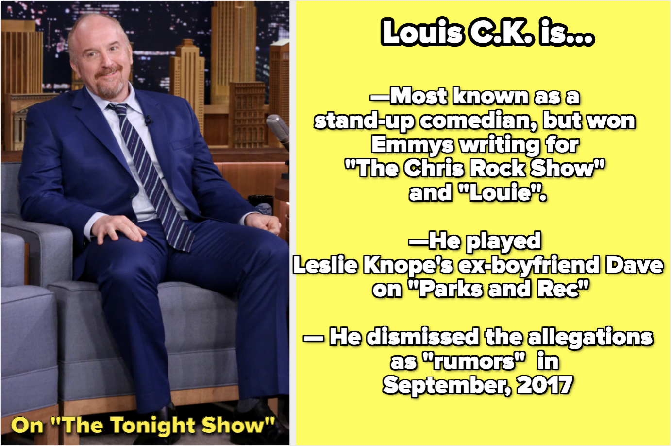 Louis CK on the tonight show