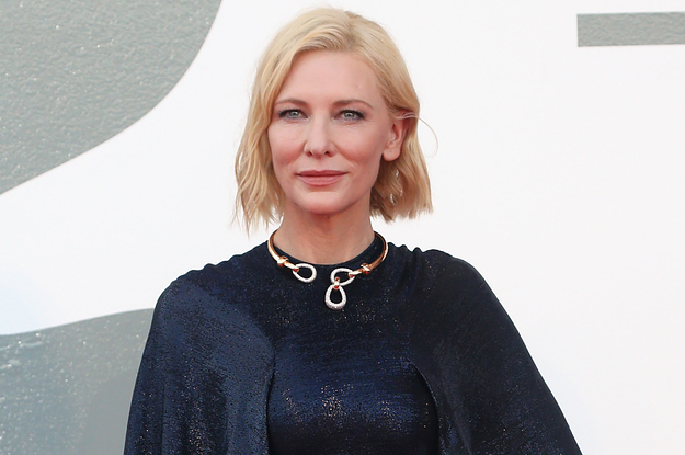 Cate Blanchett Says Her Daughter Made Her Dress Up As Her Teacher During Quarantine