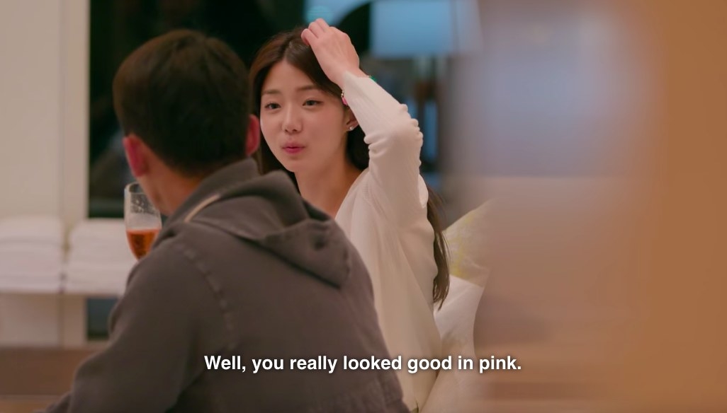 Ji-yeon tells Se-hoon, &quot;Well, you really looked good in pink&quot;