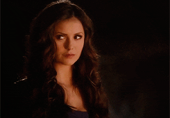 Katherine looking from her left and then in front of her