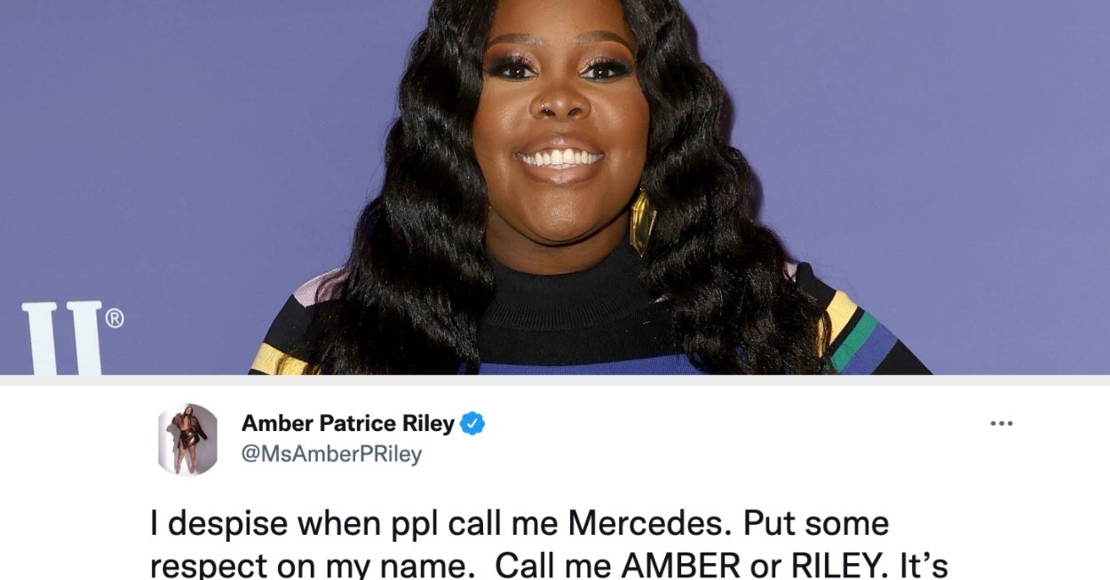 Amber Riley Is Sick And Tired Of People Calling Her "Mercedes," The Name Of Her "Glee" Character