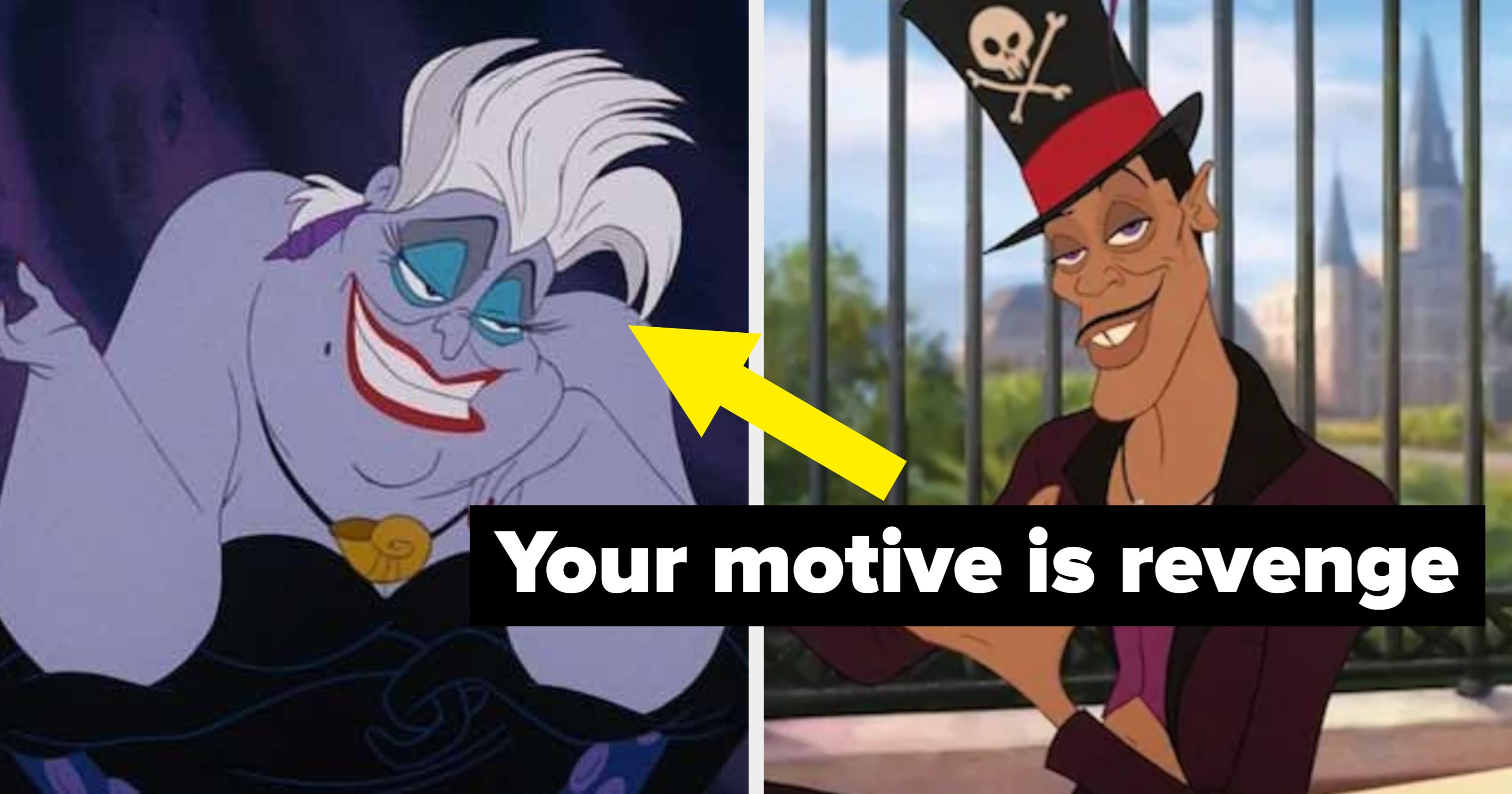 Build Your Own Disney Villain Backstory To Learn Which Villain Is Your