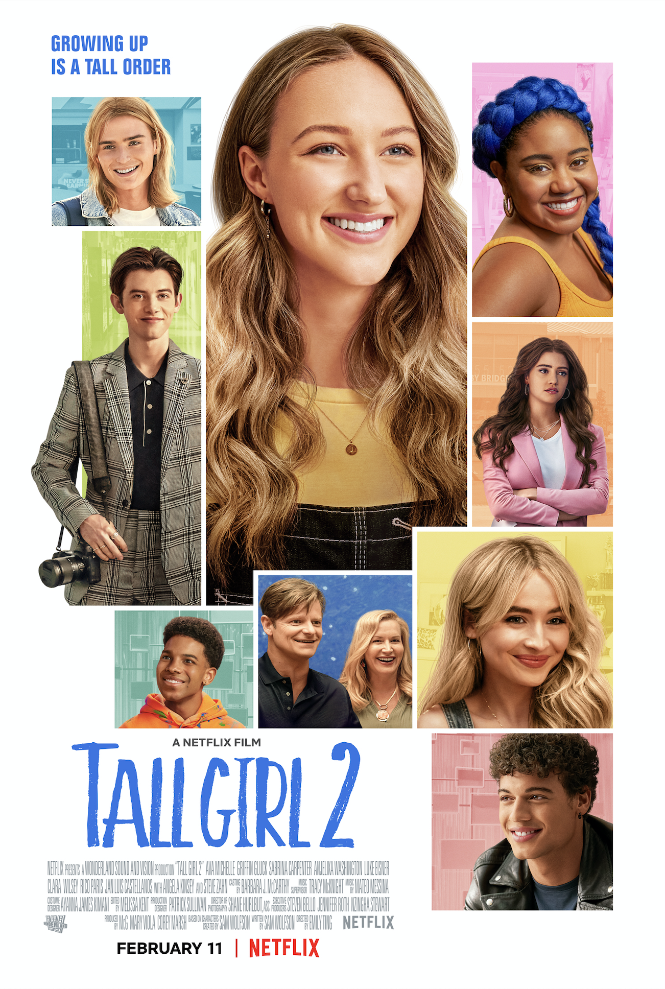 Movie poster for Tall Girl 2