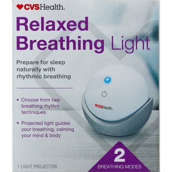 The packaged Relaxed Breathing Light machine.