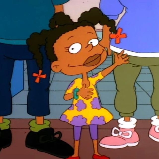 Susie Carmichael from &quot;Rugrats&quot; smiles proudly