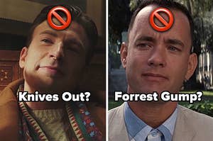 knives out and forrest gump