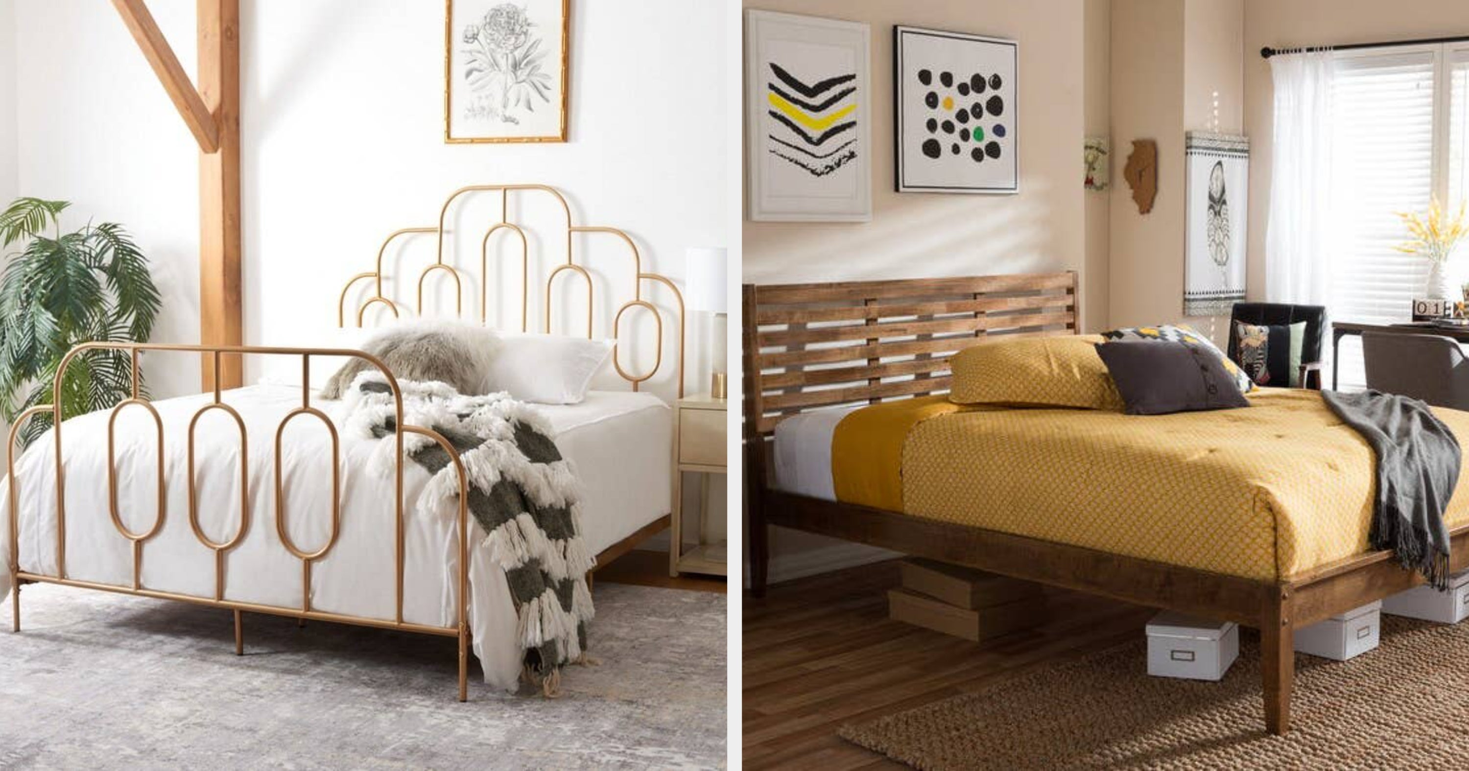 30 Cheap, Cute Bed Frames To Buy In 2024